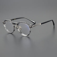 Dune Vintage Acetate Glasses Frame Round Frames Southood Grey gun 