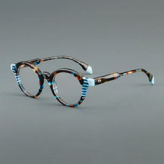 Giggs Vintage Round Acetate Glasses Frame Round Frames Southood Tortoise 