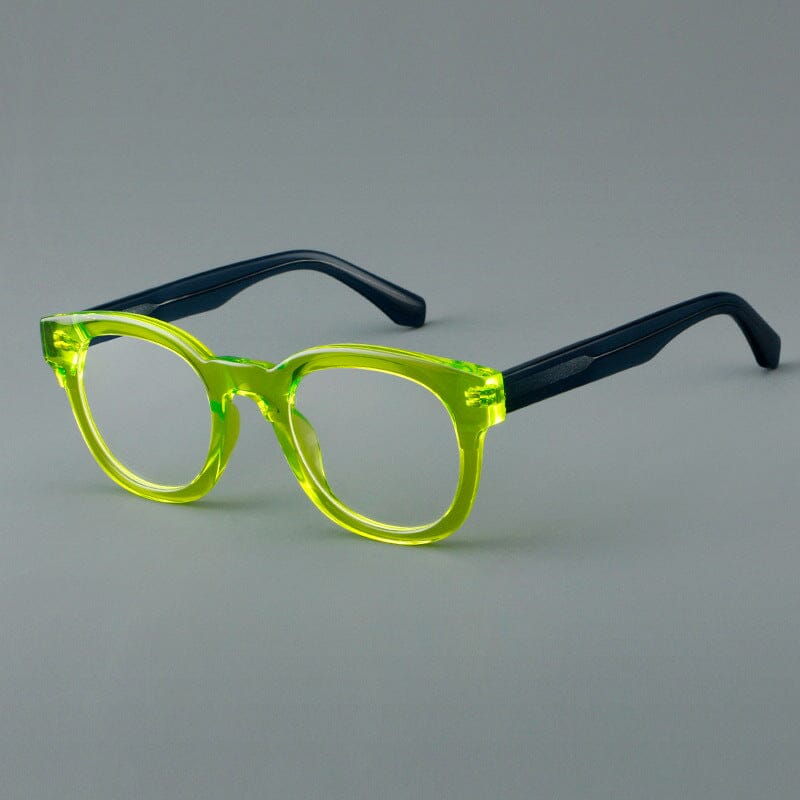 Jedi Vintage Acetate Glasses Frames Round Frames Southood Green 