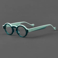 Jerry Vintage Acetate Round Glasses Frame Round Frames Southood Green 
