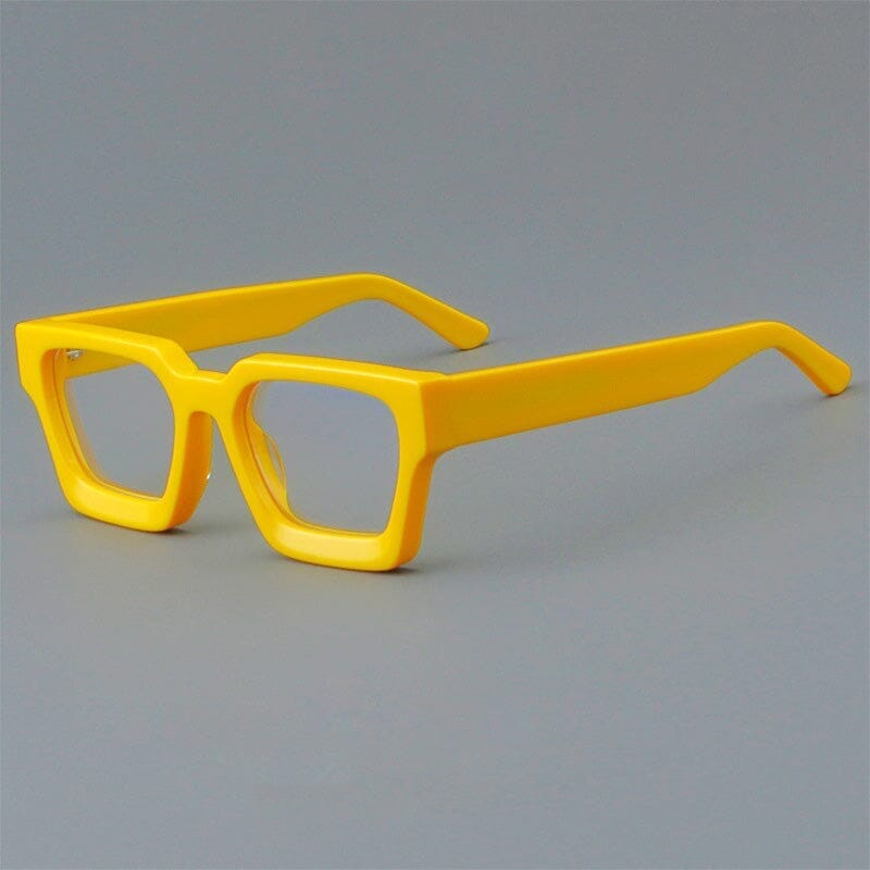 Lew Vintage Square Acetate Glasses Frame – Fomolooo