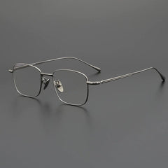Lyndon Vintage Titanium Eyeglasses Frame Rectangle Frames Southood Gun 