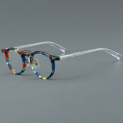 Ron Retro Round Acetate Glasses Frame