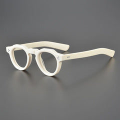 Rolf Vintage Acetate Glasses Frame Round Frames Southood White 