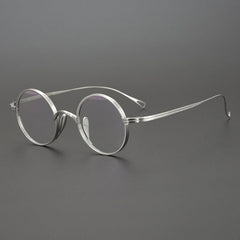 Aca Retro Titanium Upscale Glasses Frame