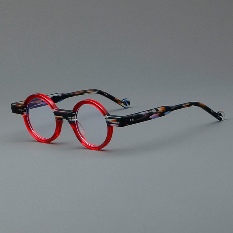Acetate Glasses Retro Round Eyeglass Frames Acetate Glasses