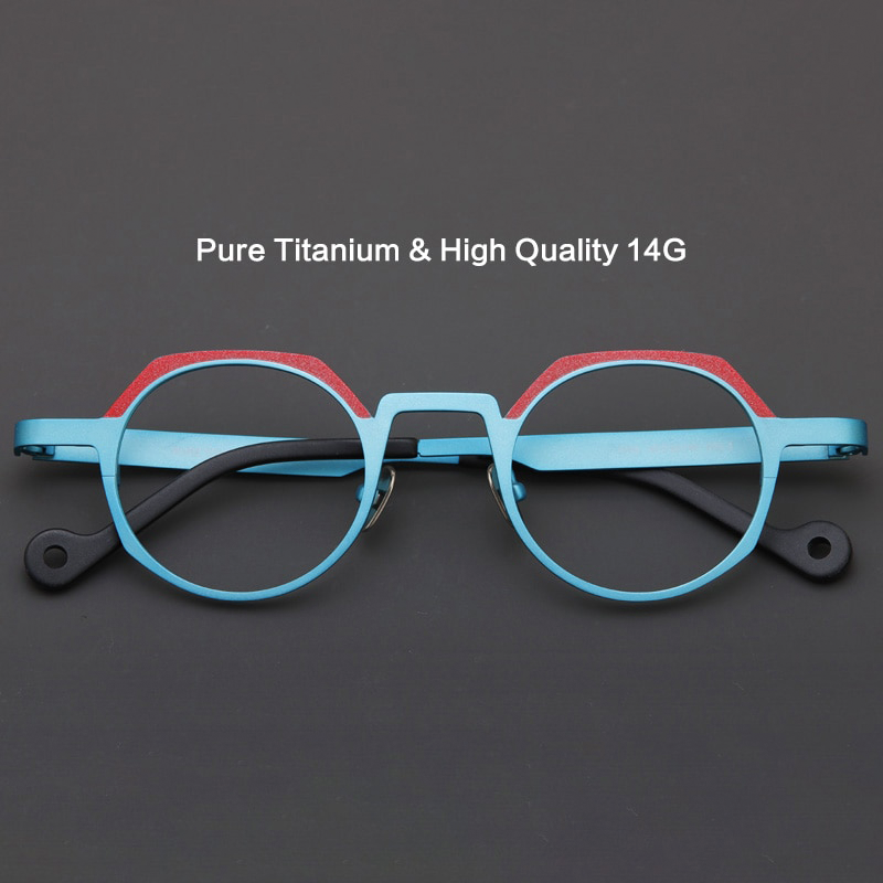 Mytes Round Pure Titanium Glasses Frame