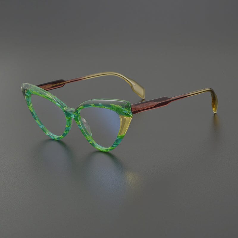 Lois Acetate Cat Eye Glasses Frame