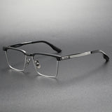 Kace Square Titanium Glasses Frame