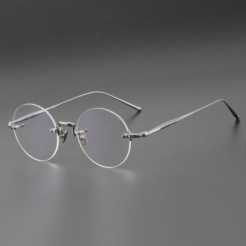 Lif Transparent Metal Glasses Frame – Fomoloo