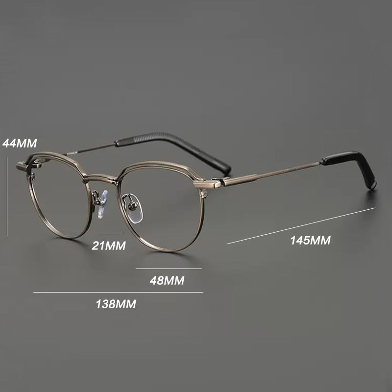 Eloise Vintage Titanium Eyeglasses Frame