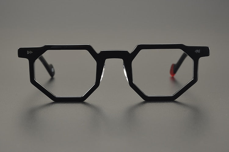 Pyi Irregular Polygon Glasses Frame