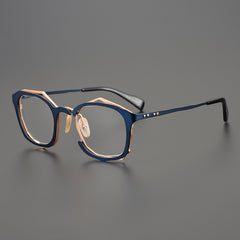 Nassir Personality Irregular Titanium Glasses Frame