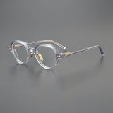 Jorrel Vintage Round Acetate Glasses Frame