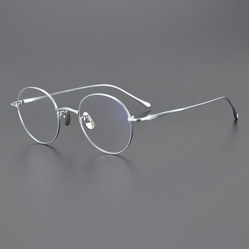 Dael Vintage Round Titanium Eyeglasses Frame