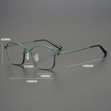 Tara Vintage Square Titanium Glasses Frame