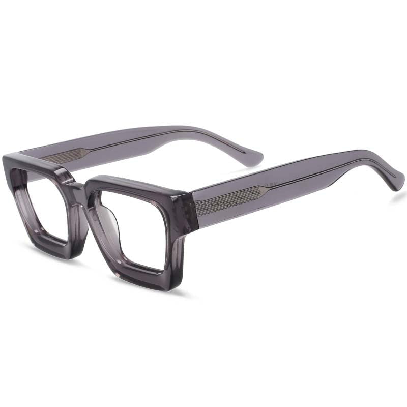 Lew Vintage Square Acetate Glasses Frame
