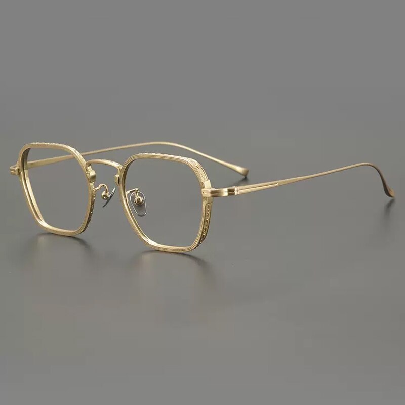 Keanu Retro Titanium Eyeglasses Frame