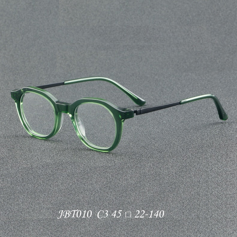 Tabia Round Acetate Glasses Frame