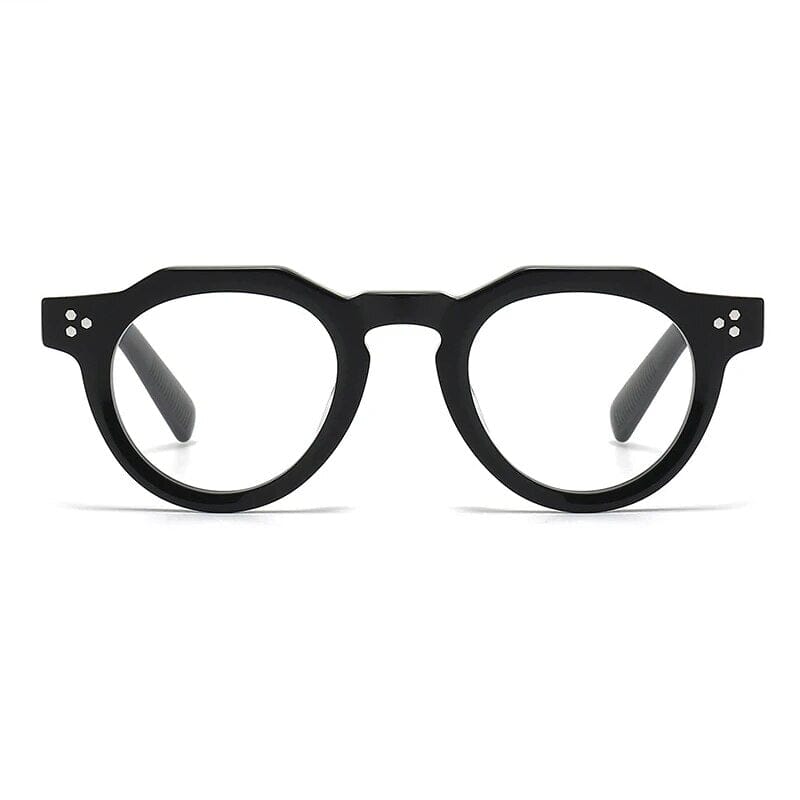 Dax Geometric Retro Acetate Glasses Frame