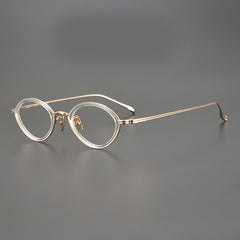 Jasmine Retro Oval Glasses Frame