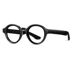 Andor Vintage TR90 Round Eyeglasses Round Frames Southood Black 