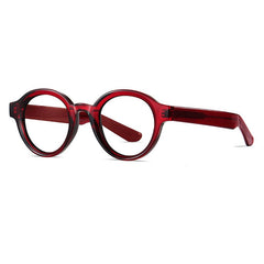 Andor Vintage TR90 Round Eyeglasses Round Frames Southood Red 