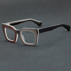 Birk Retro Stripe Acetate Glasses Frame