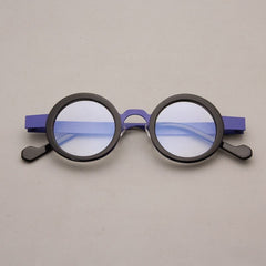 Greg Retro Round Glasses Frame Round Frames Southood Blue 