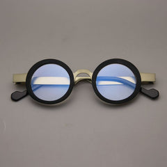 Greg Retro Round Glasses Frame Round Frames Southood Bronze 