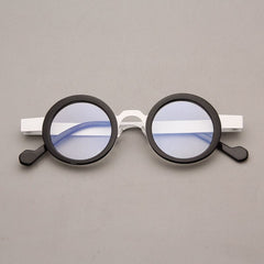 Greg Retro Round Glasses Frame Round Frames Southood White 