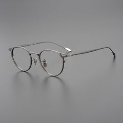 Zeke Vintage Titanium Glasses Frame