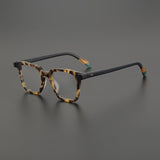 Klas Retro Acetate Glasses Frame Rectangle Frames Southood Leopard 