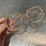 Tamiko Rhinestone Glasses Eyewear