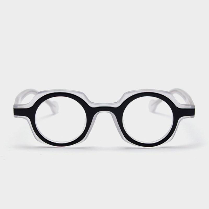 Lou Retro Acetate Round Glasses Frame