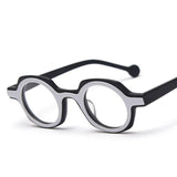 Lou Retro Acetate Round Glasses Frame