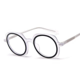 Kim Round Upscale Acetate Optical Glasses Frame