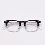 Phil Vintage Two-color Stitching Optical Glasses Frame