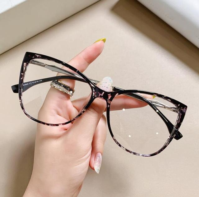 Audrey Vintage Gradient Cat Eye Glasses Frame