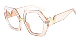 Hulda Popular Geometric Glasses Frame
