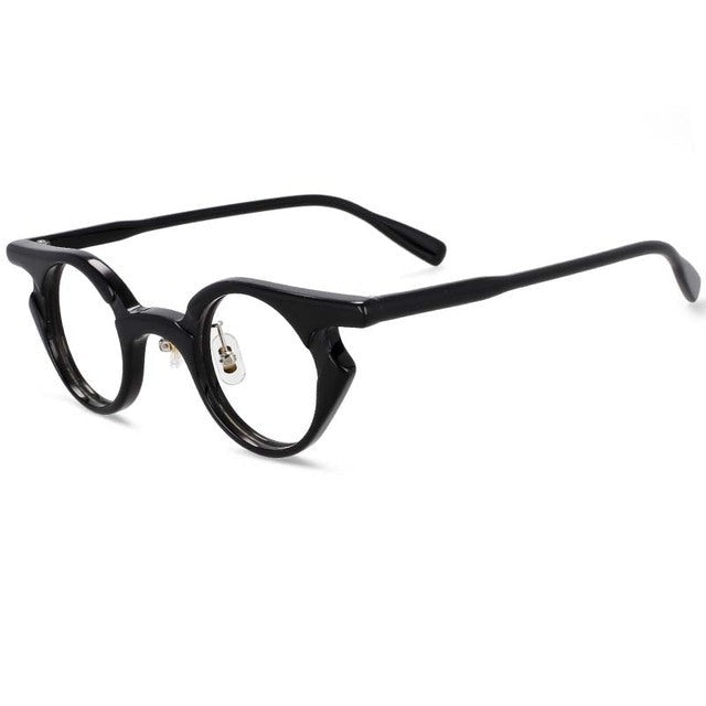 Vernon Retro Round Acetate Glasses Frame