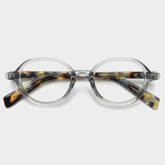 Cleve Oval TR90 Vintage Eyeglass Frame
