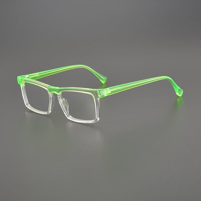 Wyatt Acetate Browline Glasses Frame Rectangle Frames Southood Green 